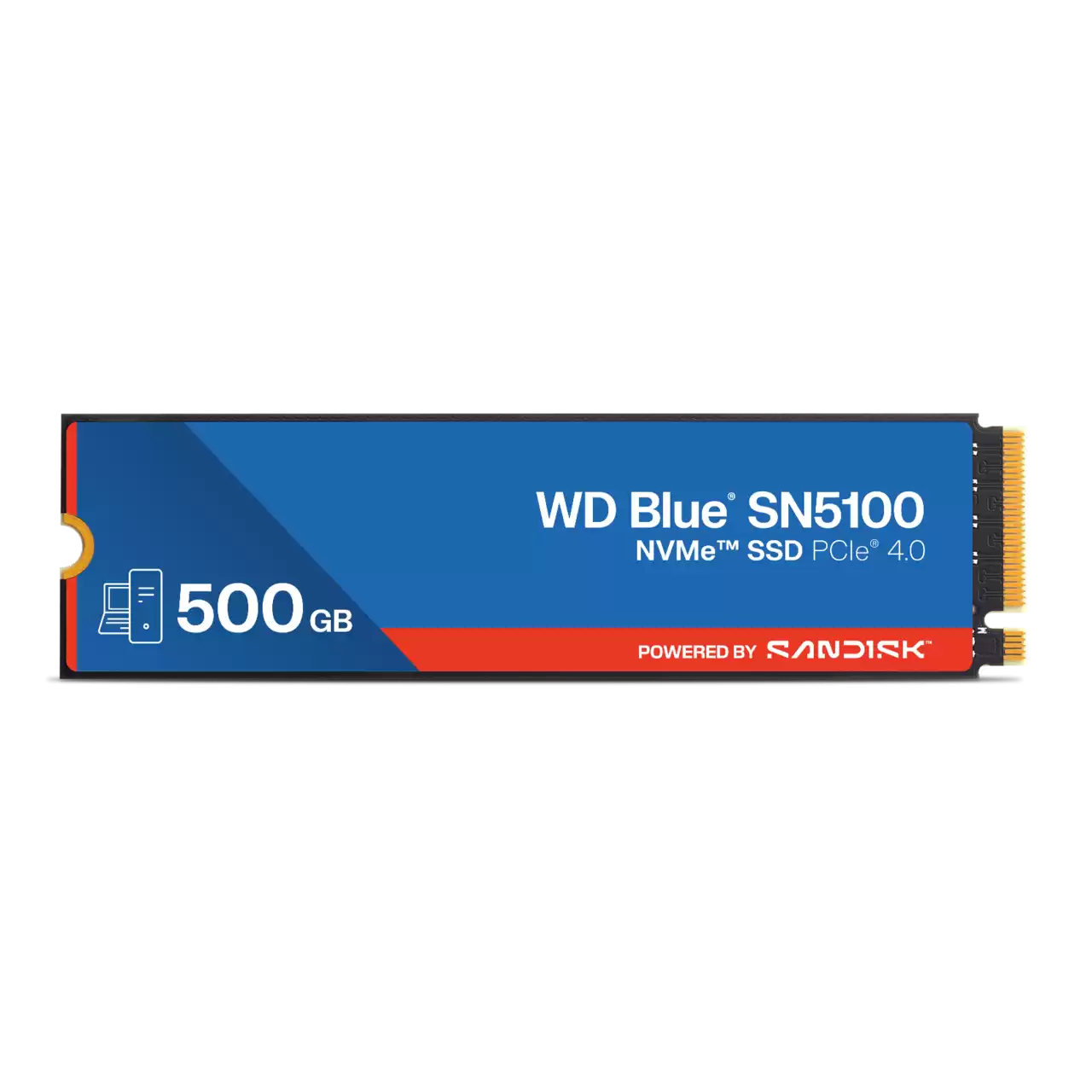SSD gắn trong WD 500GB Blue SN5100 PCle Gen4x 4 NVMe M.2 WDS500G5B0E - Bảo Hành 5 năm
