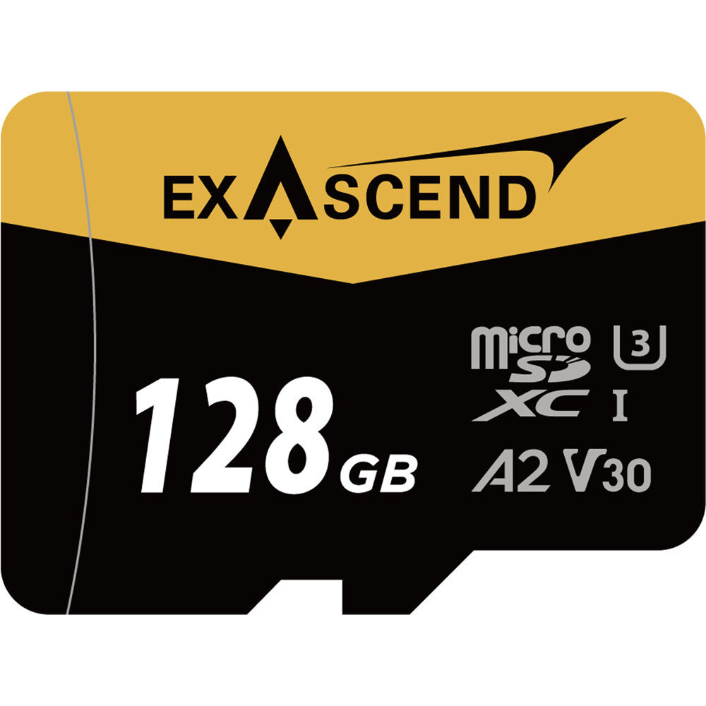 Thẻ nhớ microSDXC Exascend Catalyst 128GB V30 U3 A2 UHS-I upto 175MB/s EX128GUSDU1 - Bảo hành 5 năm