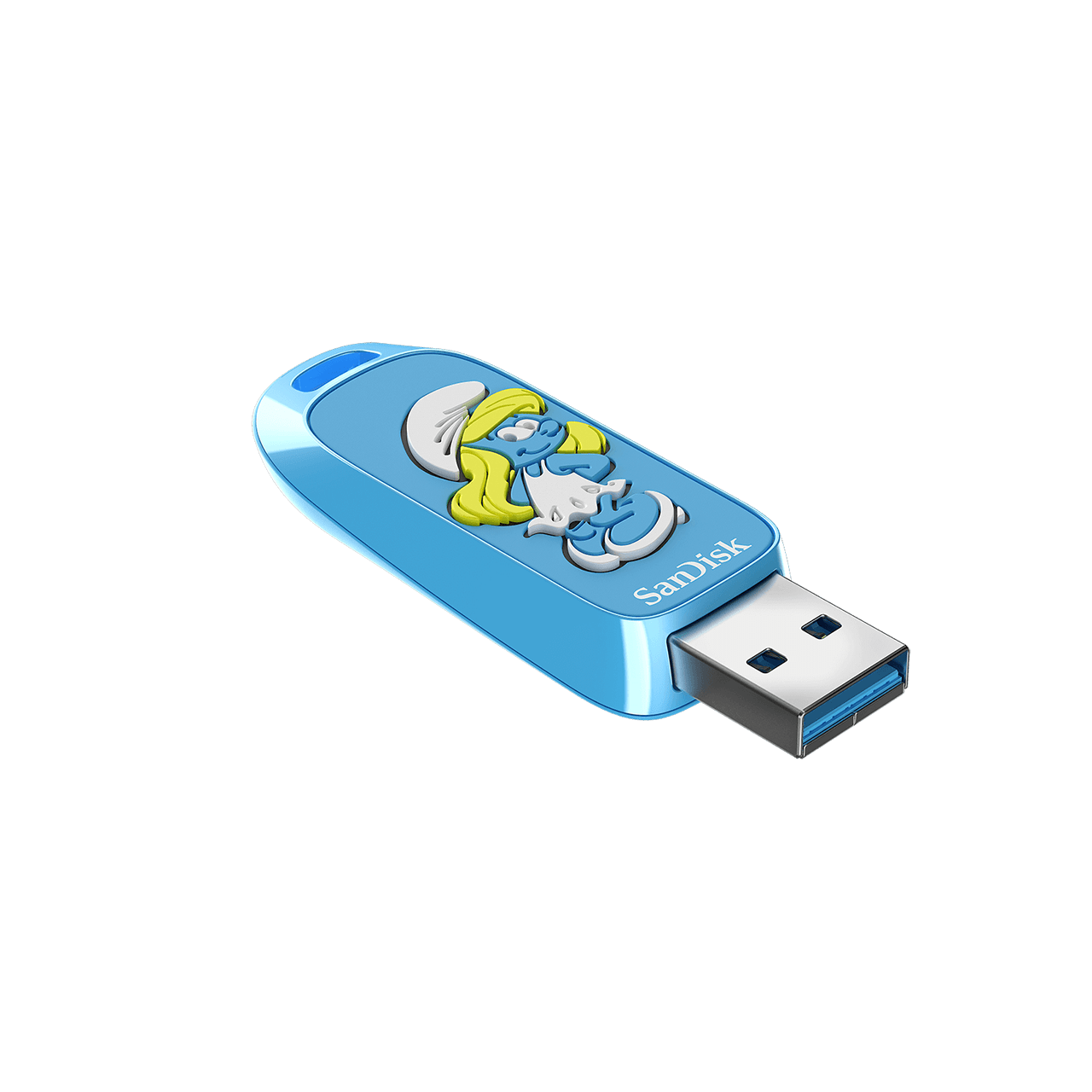 USB 3.2 Sandisk Smurfette Edition TypeA SDCZIS 256GB 130MB/s SDCZIS-256G-G46 xì trum - Bảo hành 5 năm