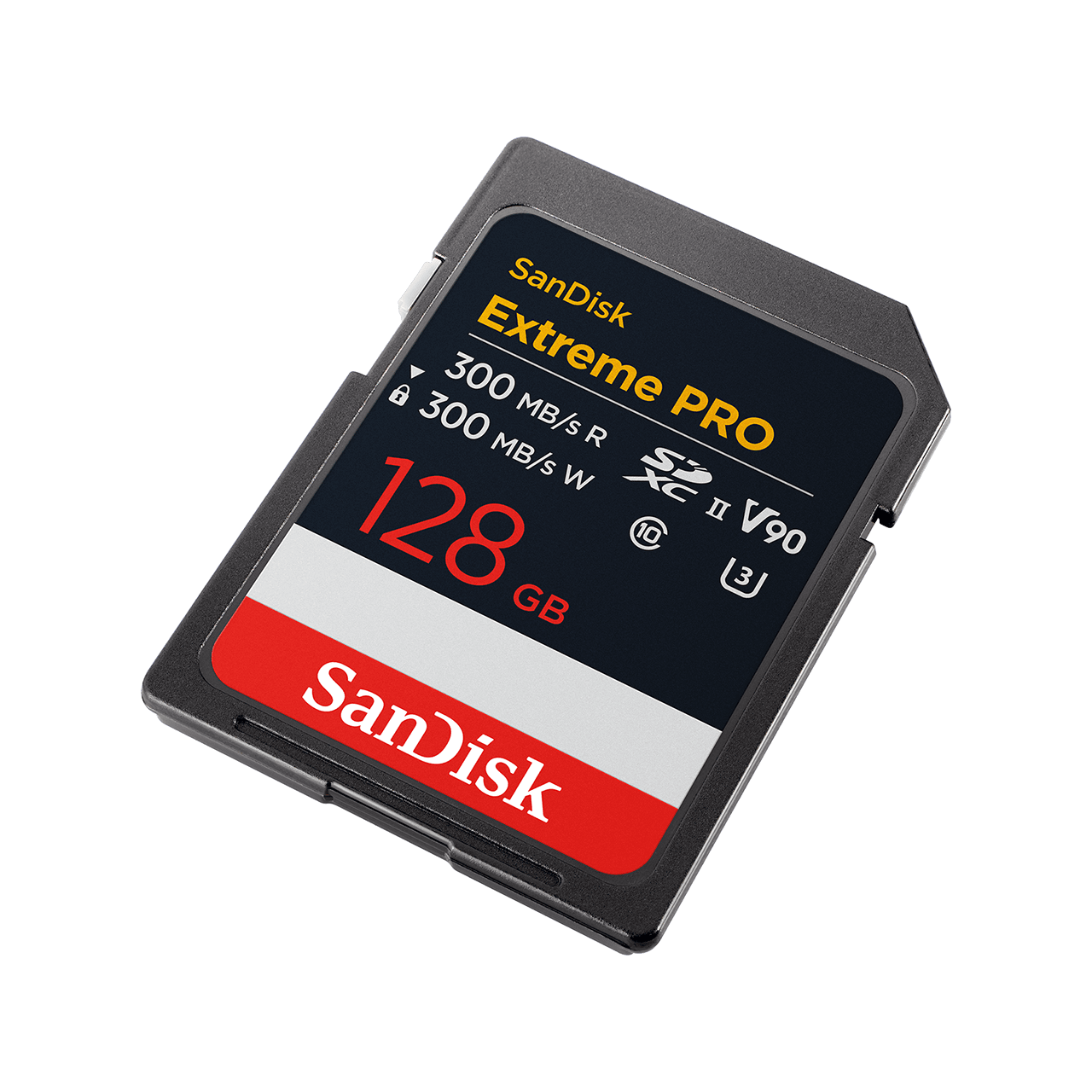 Thẻ nhớ SDXC Sandisk Extreme Pro 128GB V90 U3 C10 UHS-II 300MB/s SDSDXDM-128G-GN4IN - Bảo hành trọn đời