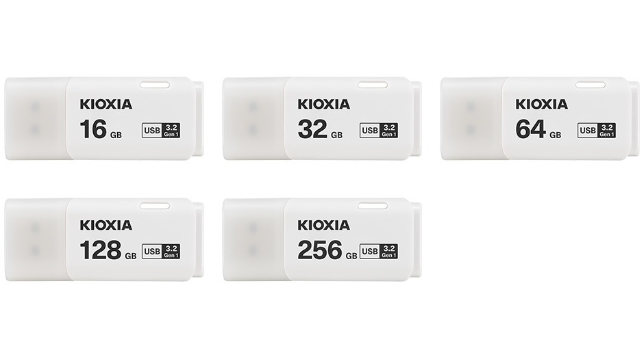 USB 3.2 KIOXIA TransMemory U301 32GB upto 100MB/s LLU301W032GG4 Trắng - Bảo hành 5 năm