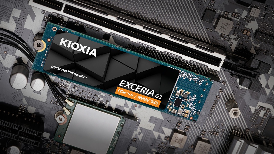 Ổ cứng gắn trong SSD KIOXIA EXCERIA G3 1TB M2 2280 PCIe Gen5 x4 upto 10000MB/s LVC10Z001TG8 - Bảo hành 5 năm