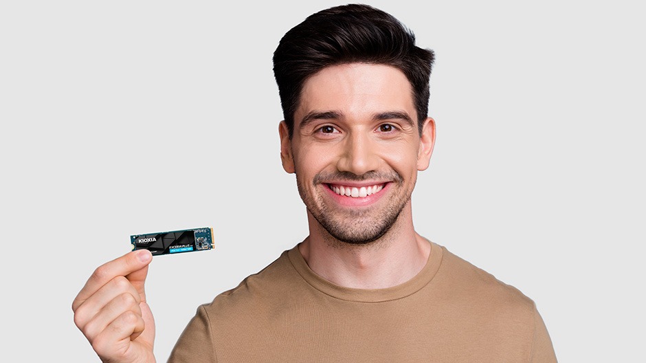Ổ cứng gắn trong SSD KIOXIA EXCERIA PLUS G4 1TB M2 2280 PCIe Gen5 x4 upto 10000MB/s LVD10Z001TG8 - Bảo hành 5 năm