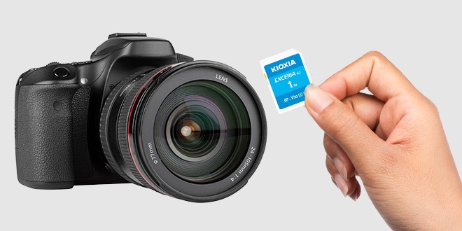 Thẻ nhớ SDXC KIOXIA EXCERIA 1TB C10 UHS-I U3 V30 A1 upto 100MB/s LNEX2L001TG4 - Bảo hành 5 năm