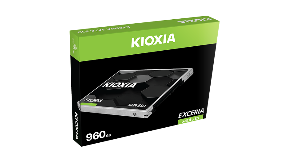 Ổ cứng gắn trong SSD KIOXIA EXCERIA 2.5 inch SATA III  960GB upto 550MB/s LTC10Z960GG8 - Bảo hành 3 năm