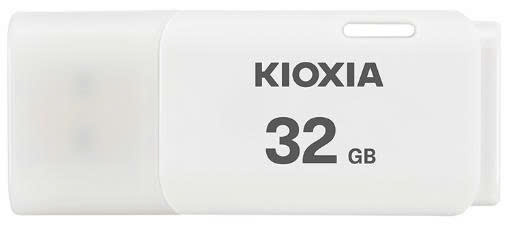 USB 2.0 KIOXIA TransMemory U202 32GB upto 100MB/s LU202W032GG4 Trắng  - Bảo hành 5 năm