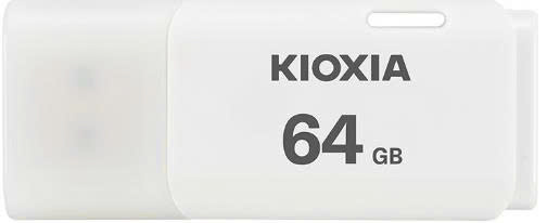 USB 3.2 KIOXIA TransMemory U301 64GB upto 100MB/s LU301W064GG4 Trắng - Bảo hành 5 năm
