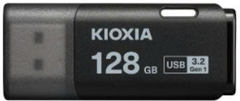 USB 3.2 KIOXIA TransMemory U301 128GB upto 100MB/s LU301K128GG4 Đen - Bảo hành 5 năm