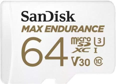 Thẻ nhớ MicroSD SanDisk Max Endurance UHS-I U3 V30 64GB 100MB/s SDSQQVR-064G-GN6IA - Bảo hành 5 năm