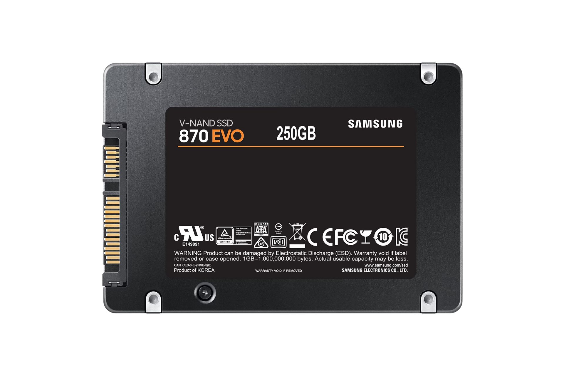 Ổ cứng gắn trong SamSung SSD 870 Evo 1TB MZ-77E1T0BW - Bảo Hành 5 năm