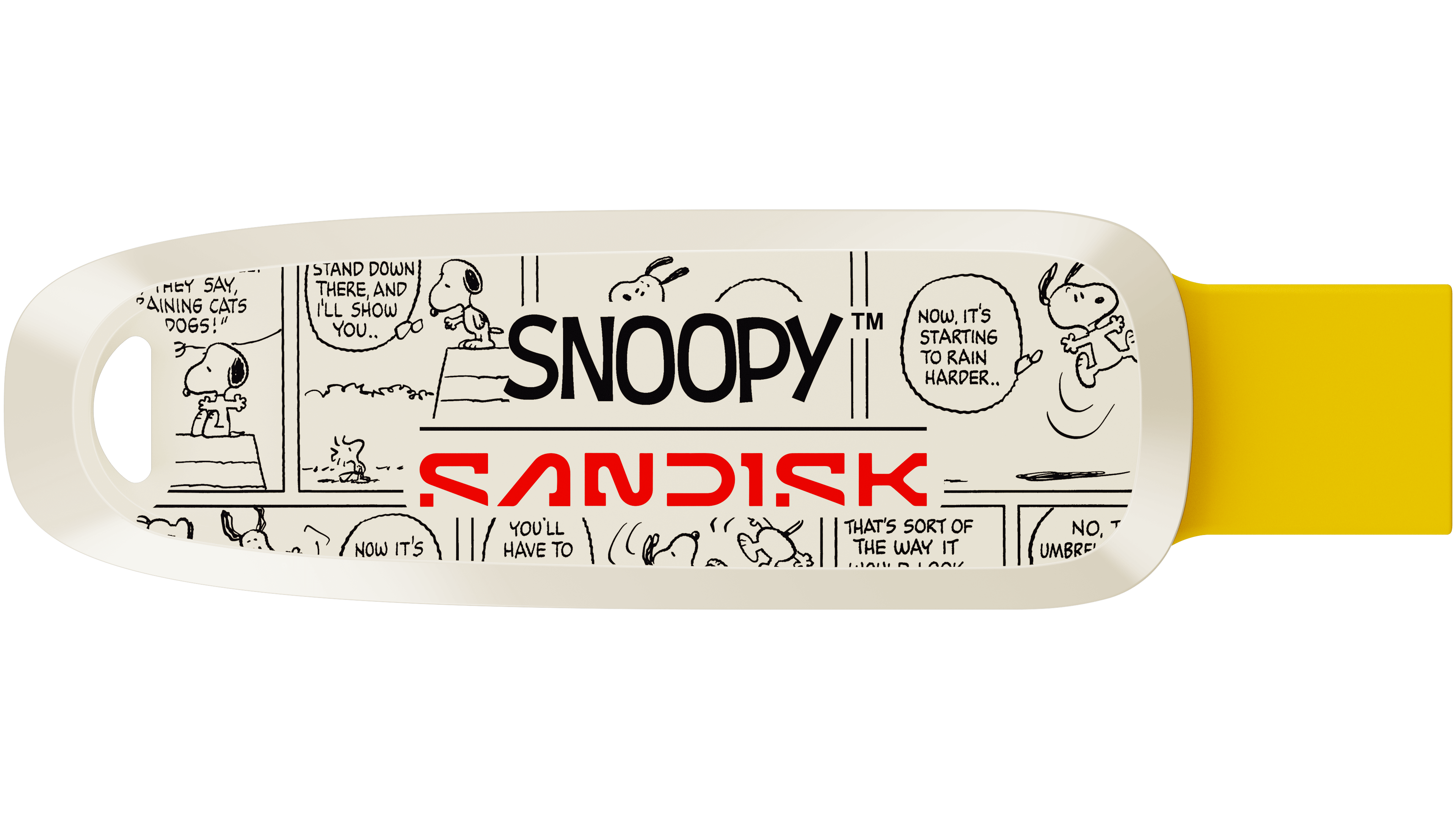 USB 3.2 OTG Sandisk Snoopy Phone Drive Type-C SDDDC6 64GB 100MB/s SDDDC6-064G-PS46 Màu Vàng - Bảo hành 5 năm