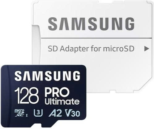 Thẻ nhớ microSD Samsung PRO Ultimate UHS-I 128GB kèm adaptor upto 200MB/s MB-MY128SA/WW - Bảo hành 10 năm