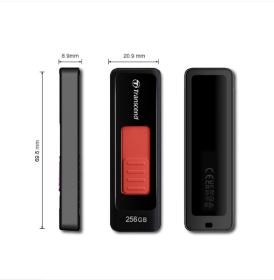 USB 3.1 Gen 1 Transcend Jet Flash 760 32GB TS32GJF760 - Bảo hành 5 năm