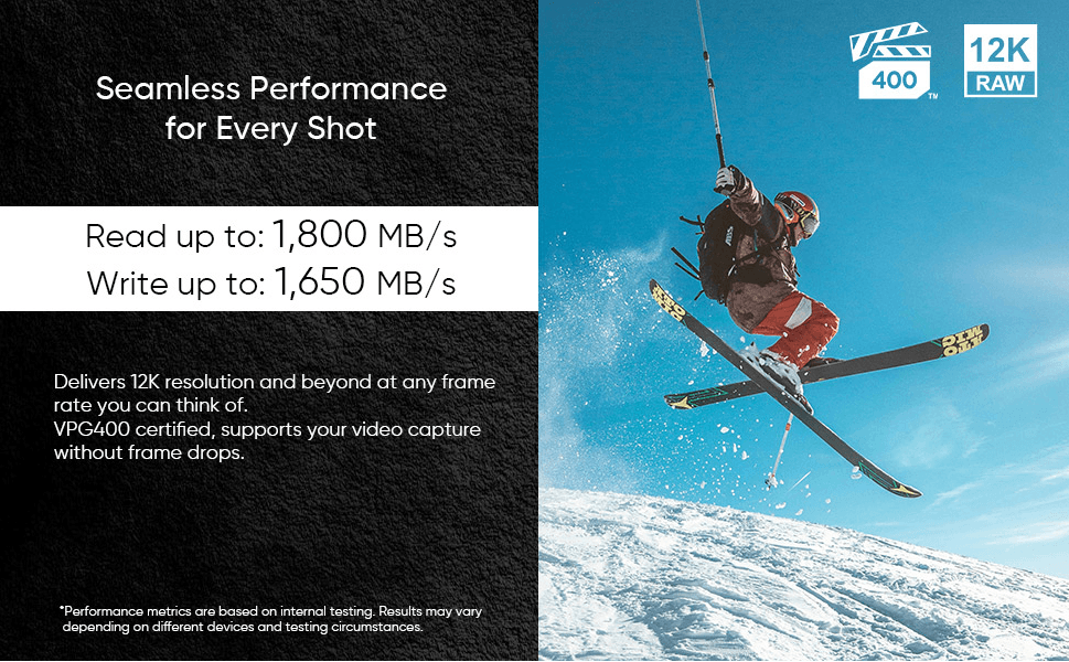 Thẻ Nhớ CFexpress Type A Exascend Essential Pro 256GB PCIe 4.0 upto 1800MB/s EXPC4EA256GB - Bảo hành 5 năm