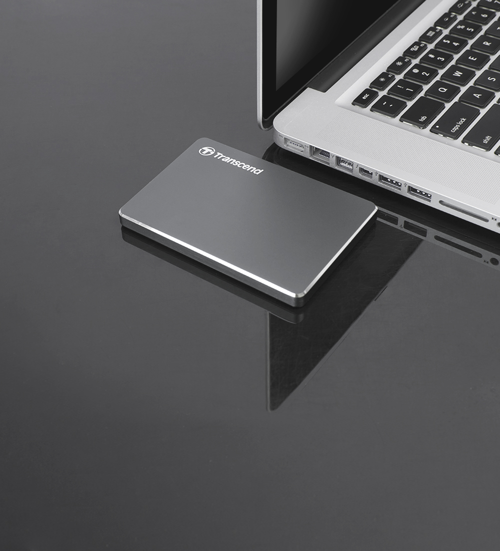 Ổ cứng di động HDD Transcend StoreJet Lightweight 25C3 2.5" 2TB 5Gbps Đen TS2TSJ25C3N -  Bảo hành 3 năm