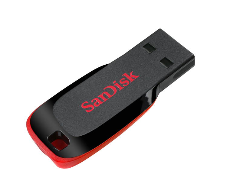 USB 2.0 SanDisk Cruzer Blade SDCZ50 64GB 20MB/s SDCZ50-064G-B35 - Bảo hành 5 năm