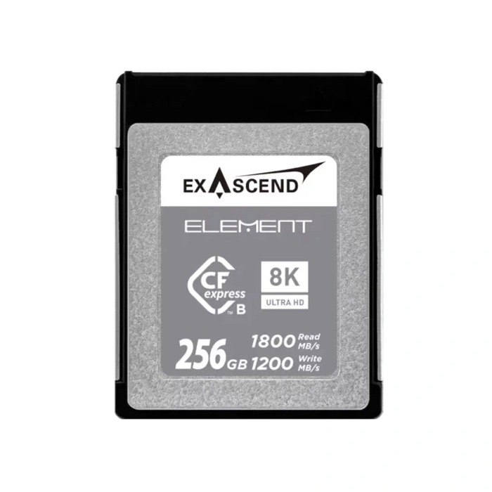 Thẻ Nhớ CFexpress Type B Exascend Element 256GB PCIe 3.0 upto 1800MB/s EXPC3S256GB - Bảo hành 3 năm