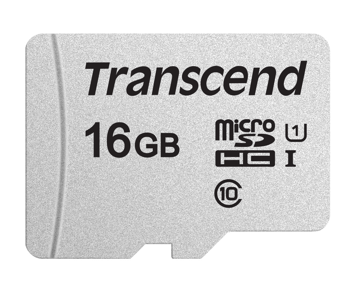 Thẻ nhớ MicroSDHC Transcend 16GB up to 95MB/s TS16GUSD300S-A - Bảo hành 3 năm