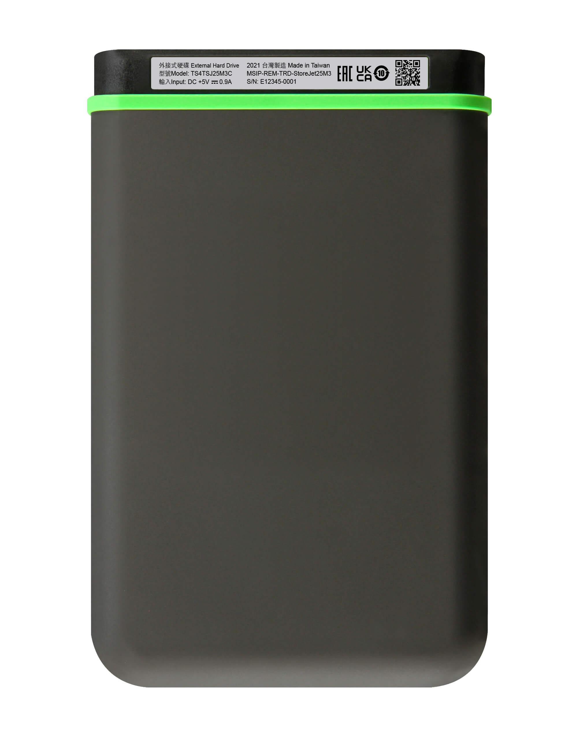 Ổ cứng di động HDD Transcend StoreJet Slim 25M3C 2.5" Type C 4TB TS4TSJ25M3C - Bảo hành 3 năm