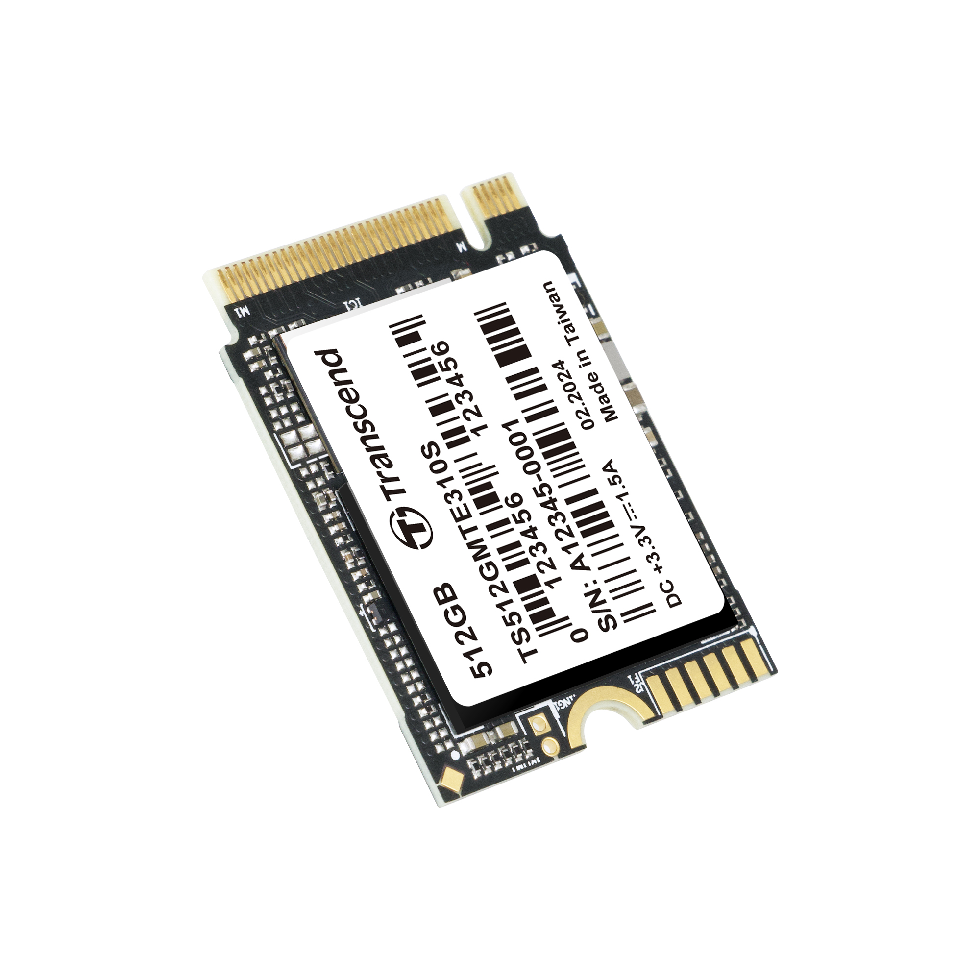 Ổ cứng gắn trong SSD Transcend TS512GMTE310S 512GB M.2 2230 NVMe PCIe Gen4x4 R/W 3300/1700 MB/s - Bảo Hành 5 năm