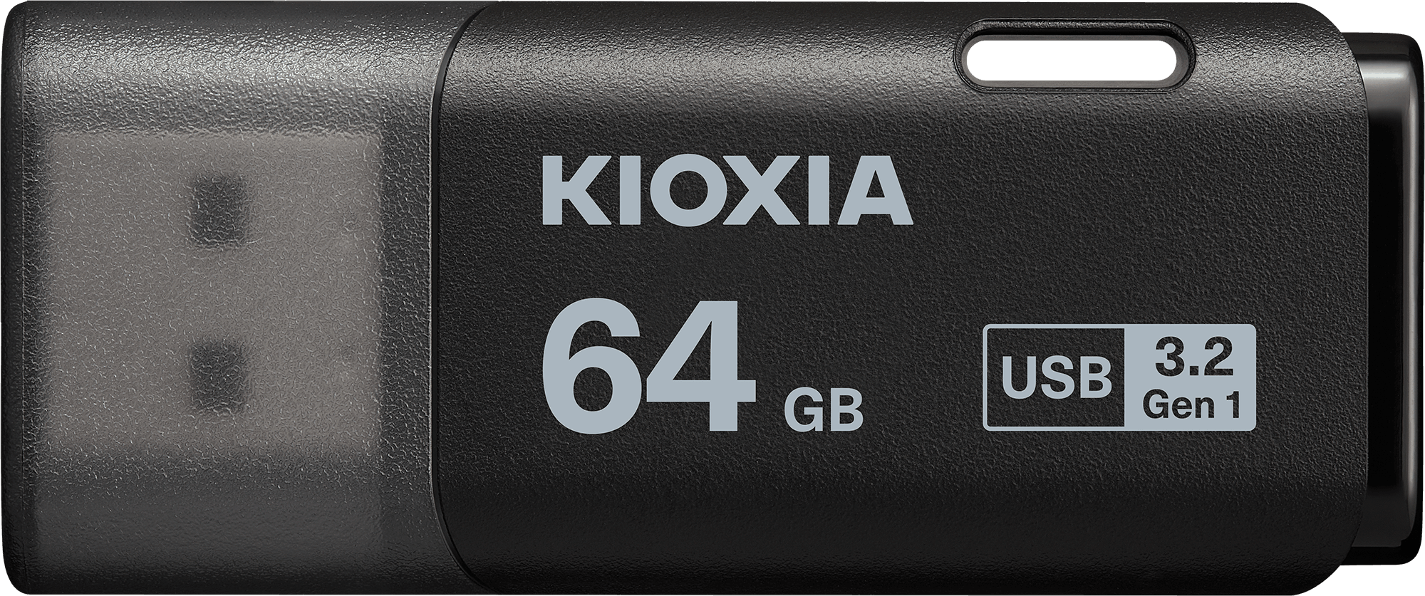 USB 3.2 KIOXIA TransMemory U301 64GB upto 100MB/s LU301K064GG4 Đen - Bảo hành 5 năm