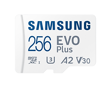 Thẻ nhớ microSD Samsung EVO Plus 256GB upto 160MB/s MB-MC256SA/APC - Bảo hành 10 năm