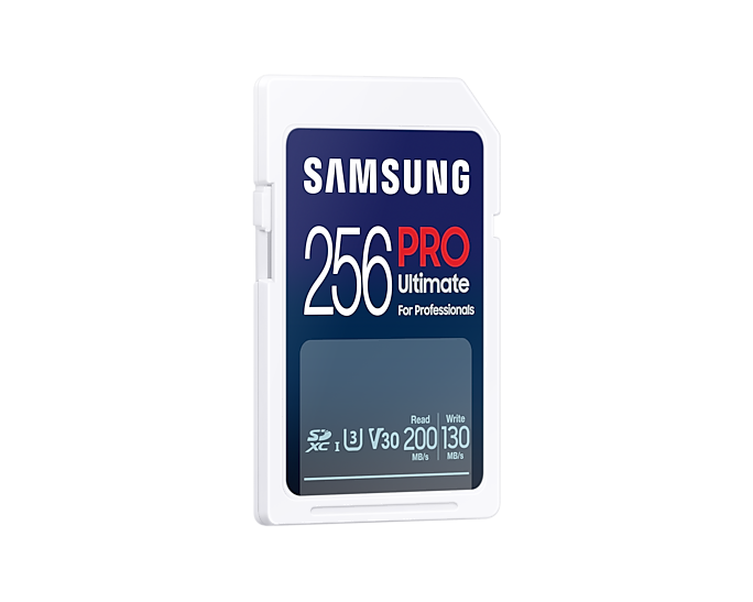 Thẻ nhớ SDXC Samsung PRO Ultimate UHS-I 256GB 200MB/s MB-SY256S/WW - Bảo hành 10 năm