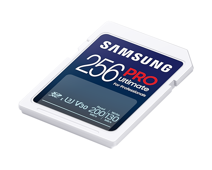 Thẻ nhớ SDXC Samsung PRO Ultimate UHS-I 256GB 200MB/s MB-SY256S/WW - Bảo hành 10 năm