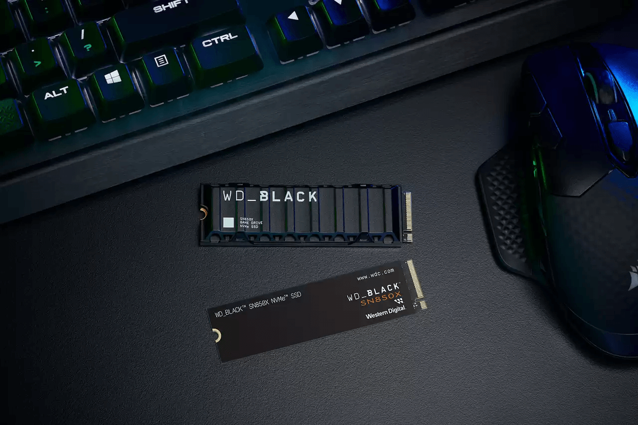 SSD gắn trong SSD WD 4TB Black SN850X PCle Gen4x 4 NVMe M.2 WDS400T2X0E - Bảo Hành 5 năm