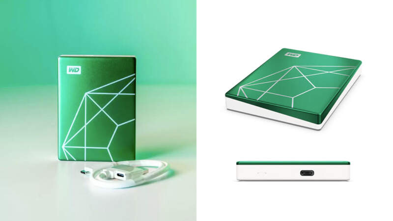 Ổ cứng di động HDD Western Digital My Passport Ultra Type-C USB3.0 2.5" 6TB 5Gbps Green WDBECU0060BGN-WESN - Bảo hành 3 năm