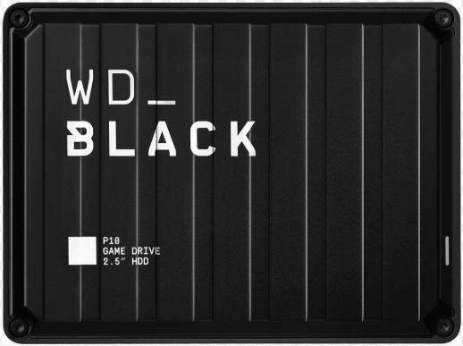 Ổ cứng di động HDD Western Digital Black P10 Game Drive USB3.2 2TB WDBA2W0020BBK-WES1 - Bảo hành 3 năm