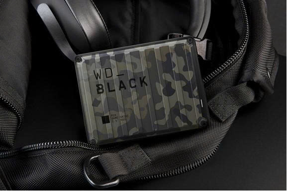 Ổ cứng di động HDD Western Digital Black P10 Game Drive USB 3.2 4TB WDBZ7D0040BGN-WESN (Camo) - Bảo hành 3 năm