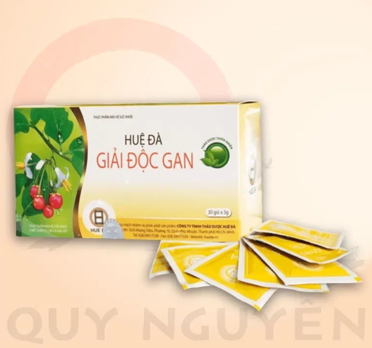 HUỆ ĐÀ GIẢI ĐỘC GAN