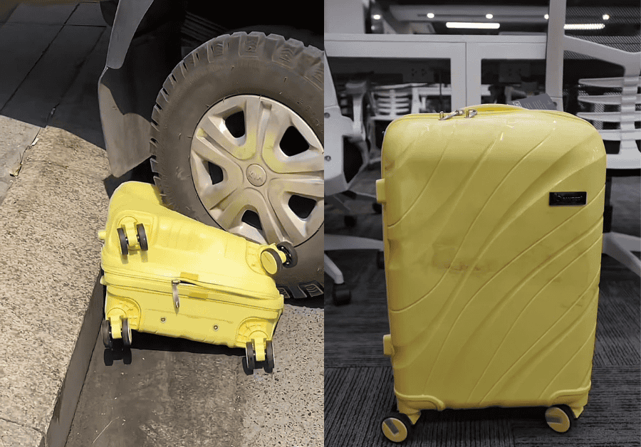 Dân Mạng Truy Tìm Danh Tính Chiếc Vali “Chấp Cả Ô Tô” Đang Viral: Thực Sự Là Thử Nghiệm Độ Bền Hay Chiêu Trò?