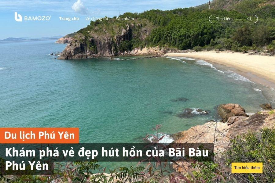 Khám phá vẻ đẹp hút hồn của Bãi Bàu Phú Yên