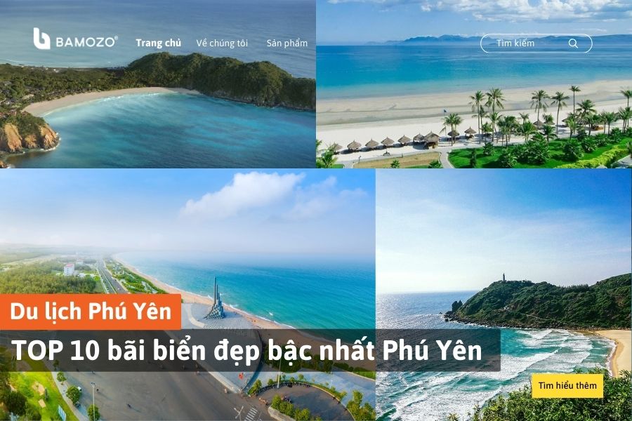 TOP 10 bãi biển đẹp bậc nhất Phú Yên