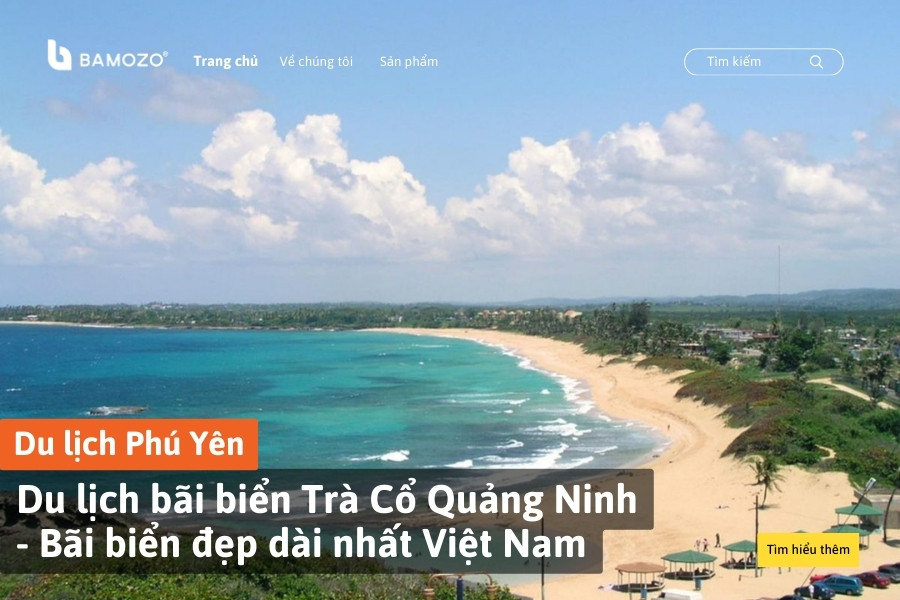 Du lịch bãi biển Trà Cổ Quảng Ninh - Bãi biển đẹp dài nhất Việt Nam
