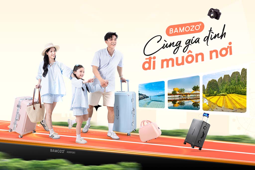 Bamozo khởi động chiến dịch “Cùng gia đình đi muôn nơi” Bamozo khởi động chiến dịch “Cùng gia đình đi muôn nơi”