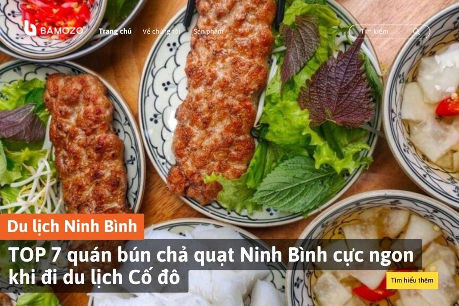 TOP 7 quán bún chả quạt Ninh Bình cực ngon khi đi du lịch Cố đô