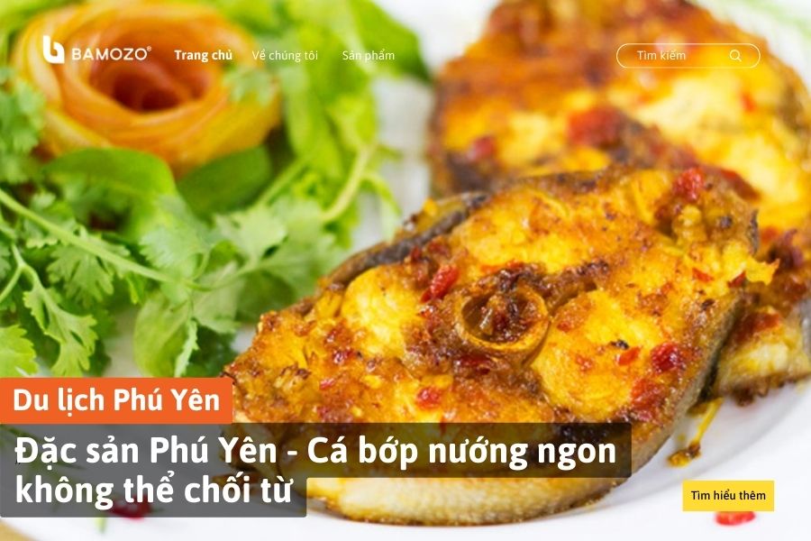 Đặc sản Phú Yên - Cá bớp nướng ngon không thể chối từ