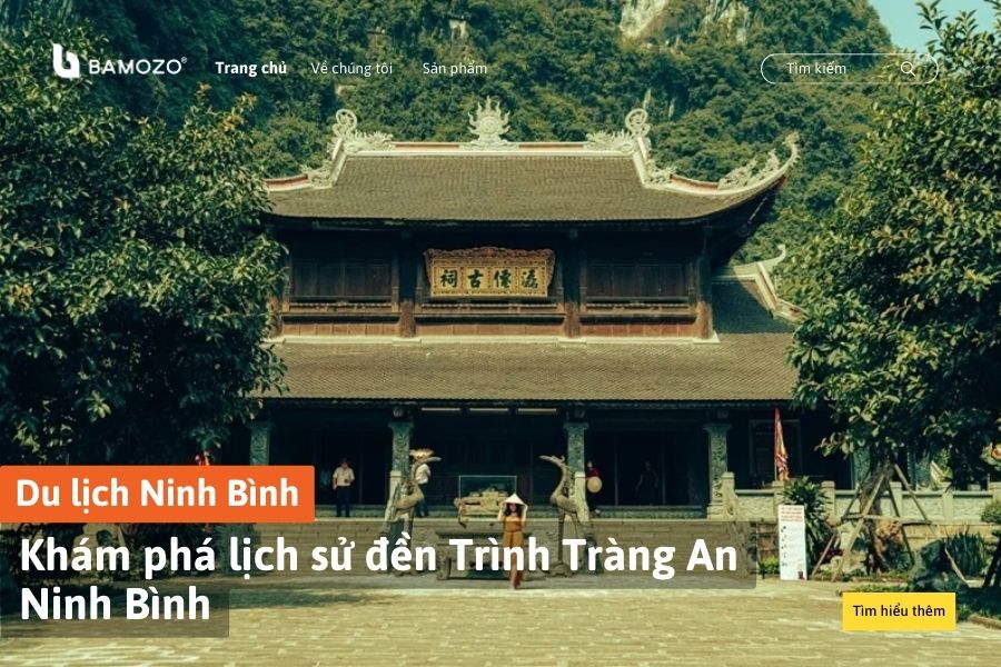 Tìm hiểu về lịch sử đền Trình Tràng An Ninh Bình