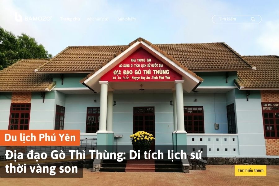 Địa đạo Gò Thì Thùng: Di tích lịch sử thời vàng son