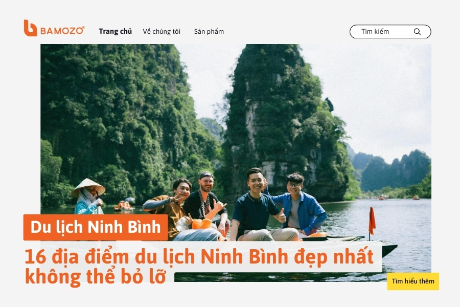 16 điểm du lịch Ninh Bình đẹp nhất 2026
