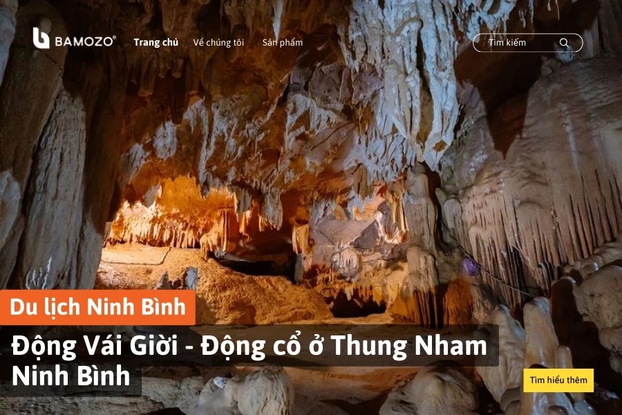 Tìm hiểu về động Vái Giời - Động cổ ở Thung Nham Ninh Bình