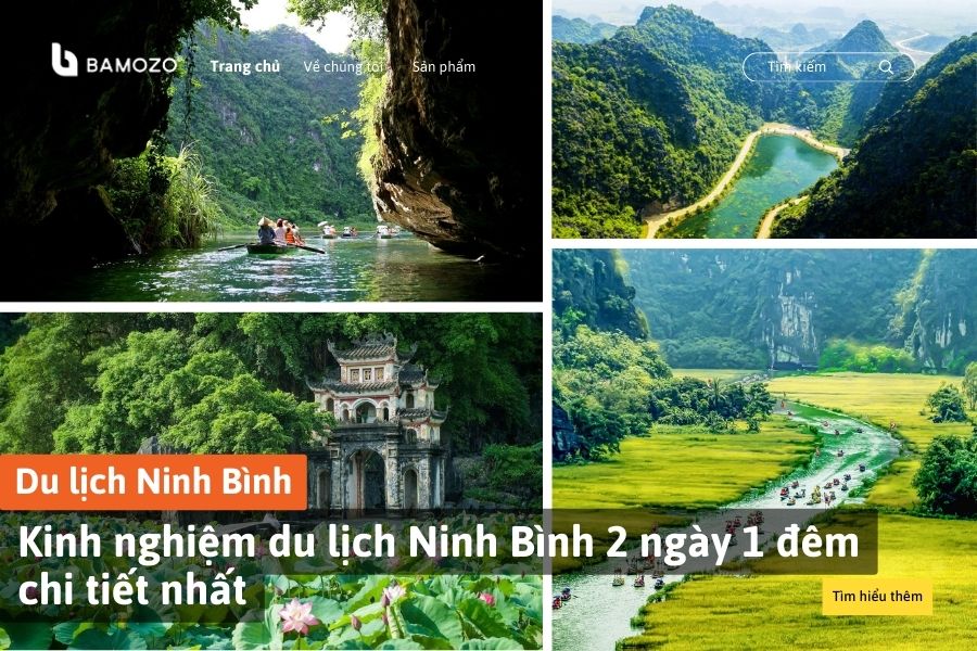 Kinh nghiệm du lịch Ninh Bình 2 ngày 1 đêm chi tiết nhất