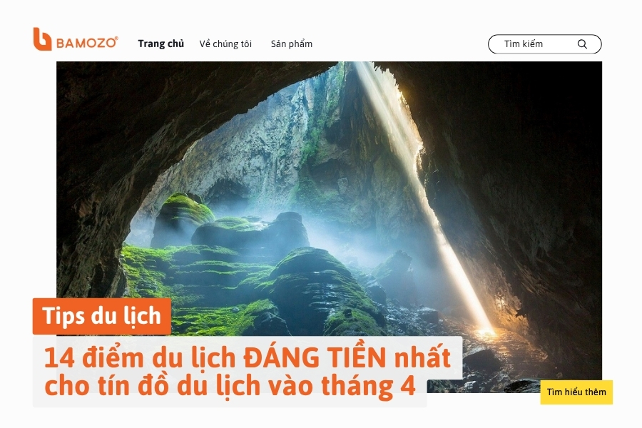 Tổng hợp những điểm du lịch đẹp nhất nên đi vào tháng 4