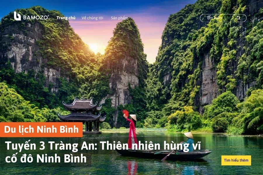 Du lịch Tràng An tuyến 3: Khám phá thiên nhiên hùng vĩ cố đô Ninh Bình