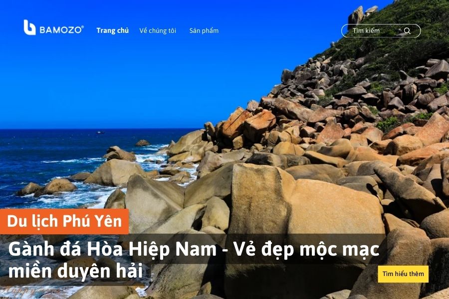 Gành đá Hòa Hiệp Nam - Chiêm ngưỡng vẻ đẹp mộc mạc miền duyên hải