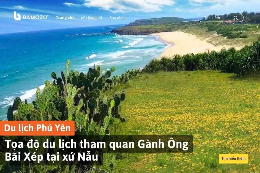 Tọa độ du lịch tham quan Gành Ông Bãi Xép tại xứ Nẫu