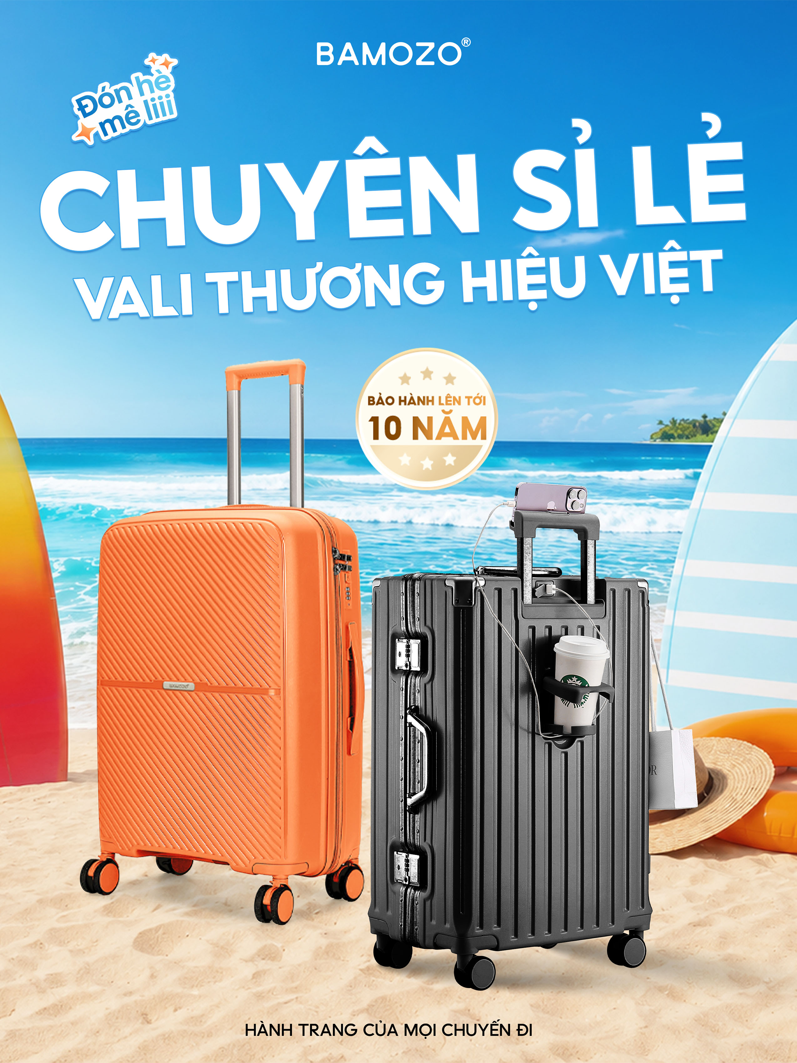 Vali Bamozo - Chuyên Sỉ Lẻ Vali Kéo Giá Rẻ, Đa Dạng Mẫu Mã